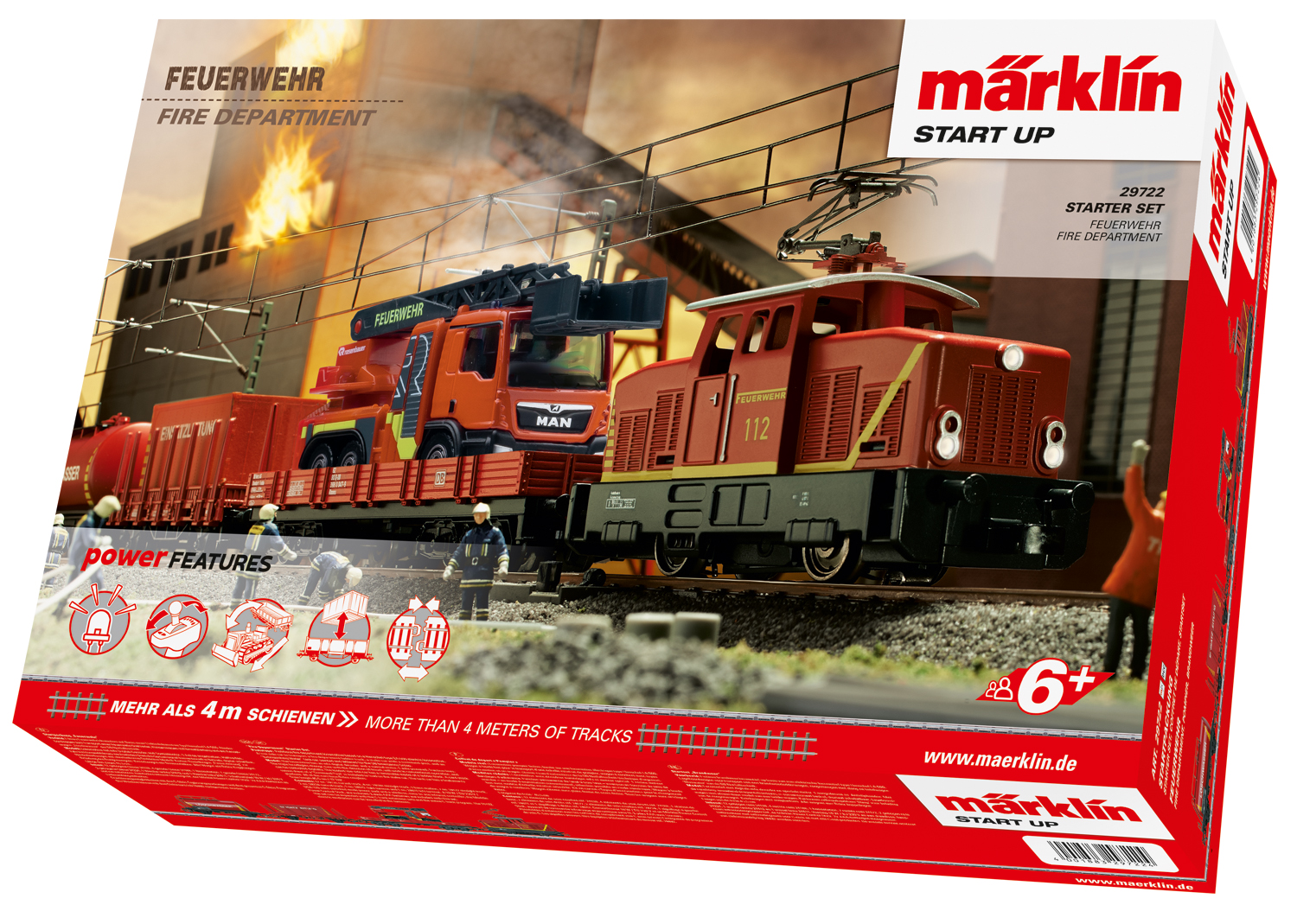 Märklin 29722 - Startpackung Feuerwehr