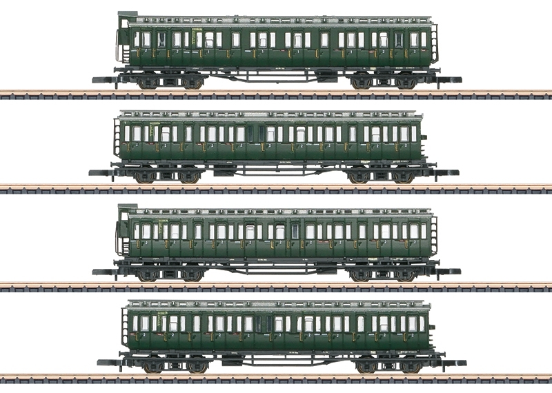 Märklin 87565 - Wagen-Set Abteilwagen