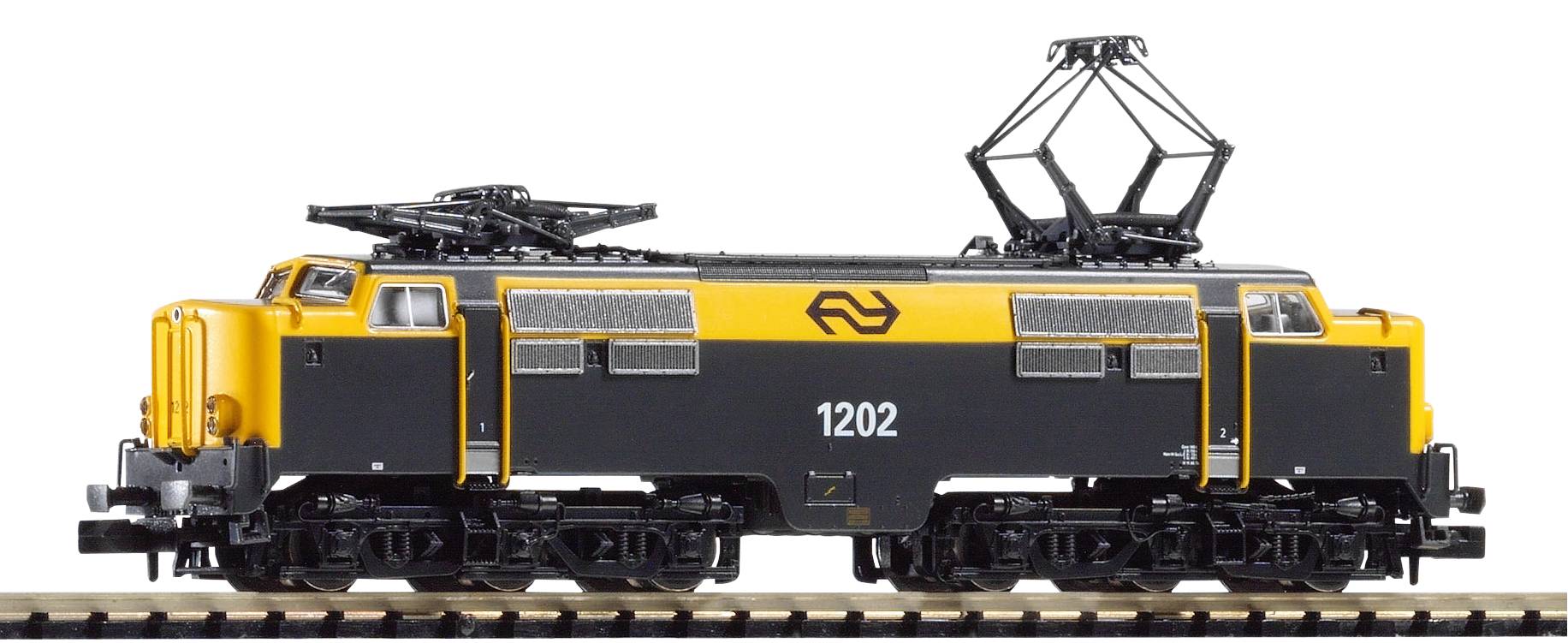 Piko 40461 - N-Ellok 1202 grau/gelb NS IV