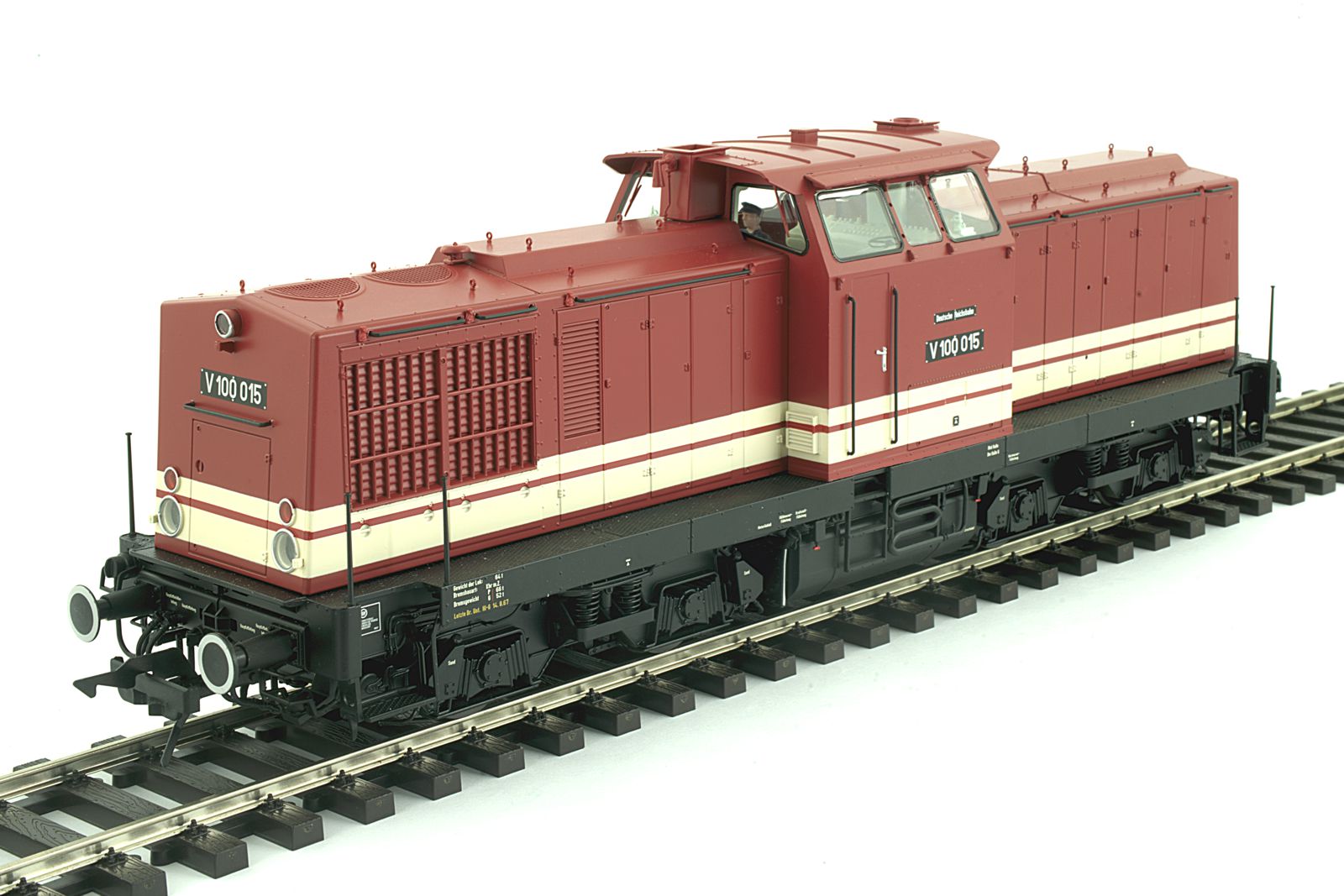 Lenz 40137-01 - Diesellok V 100, DR (Ost), Epoche