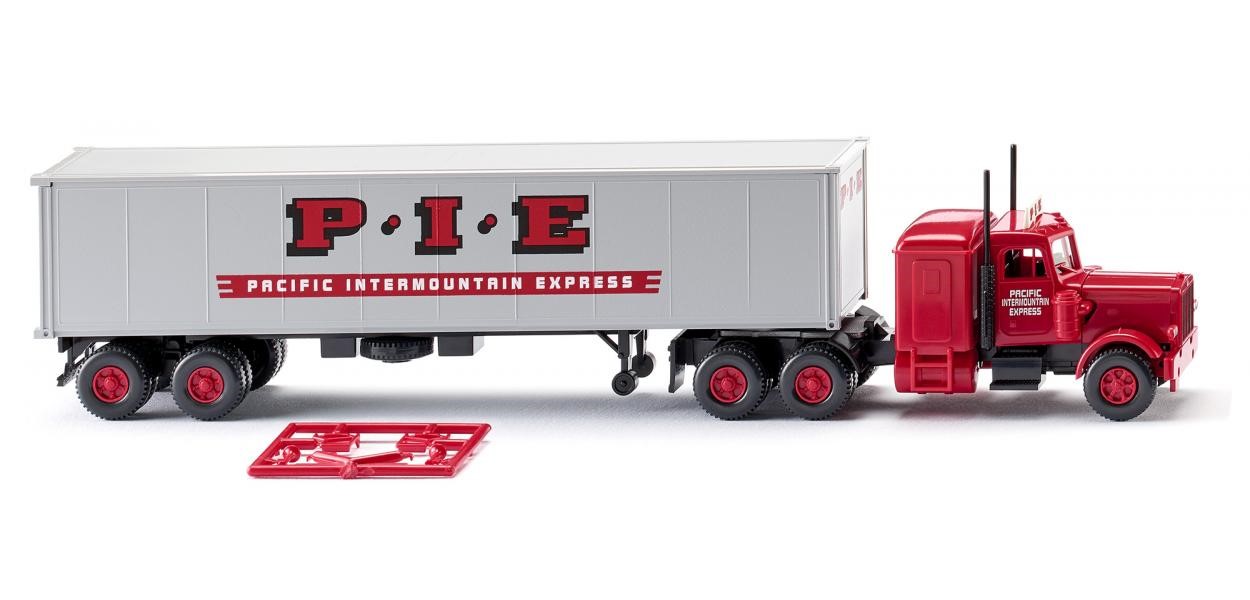 Wiking 052706 - Containersattelzug (Peterbilt