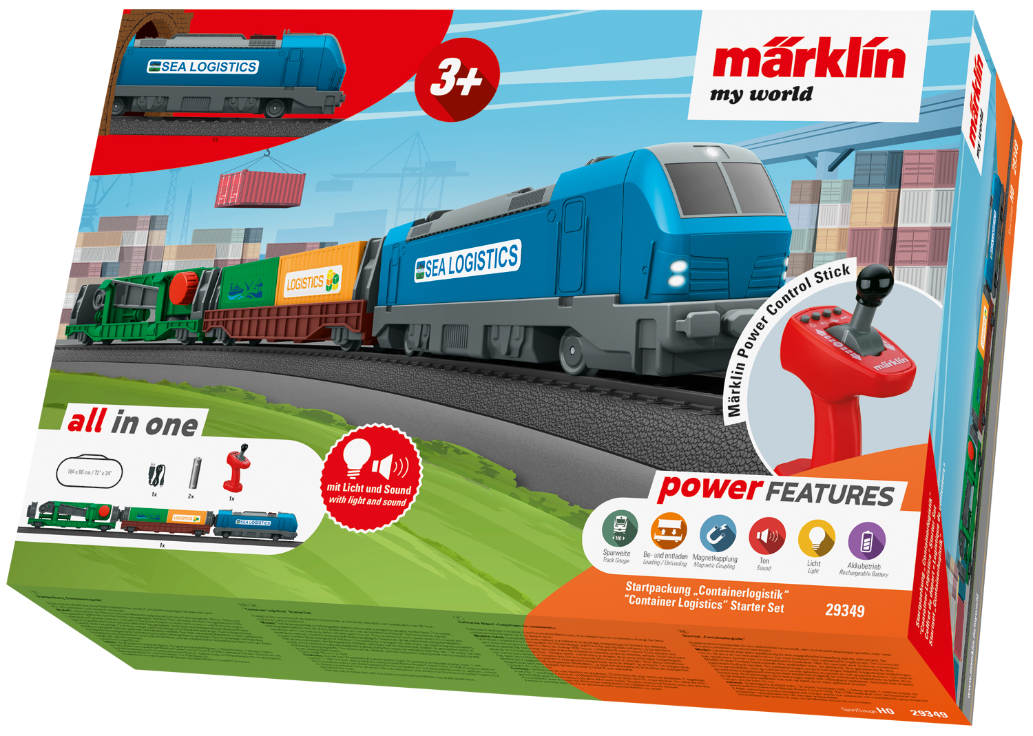 Märklin 29349 - Startpackung Containerlogisti