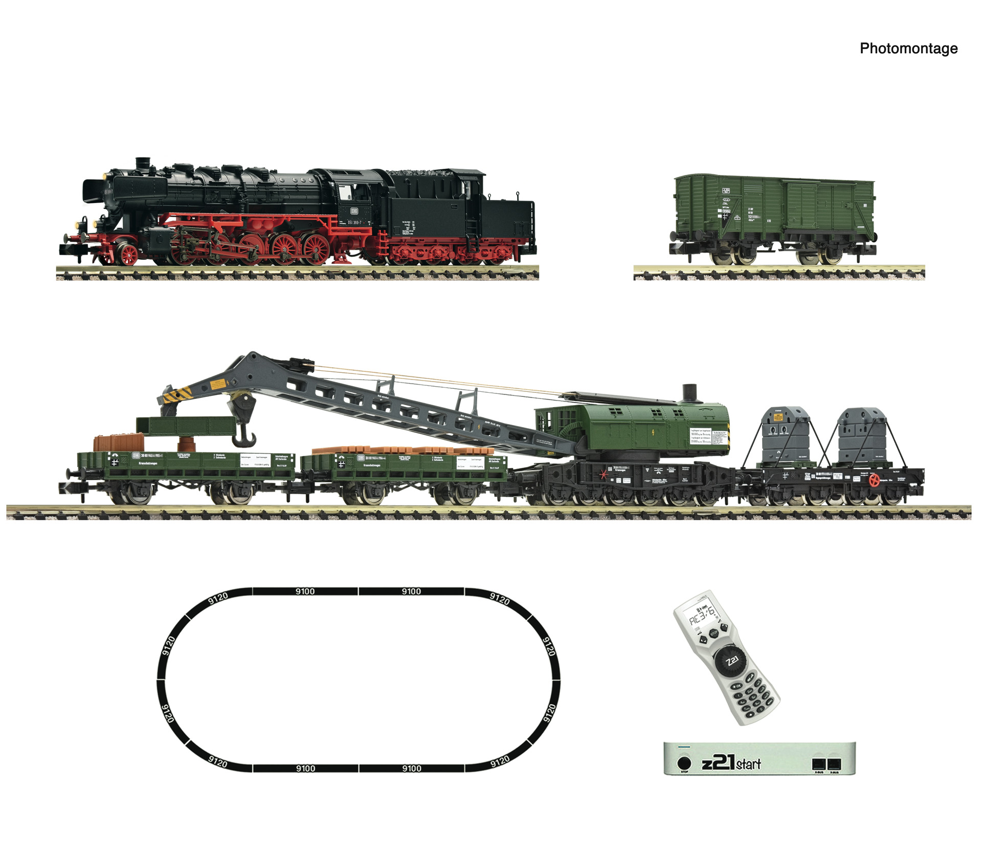 Fleischmann 5170004 - z21 Startset Kranzug