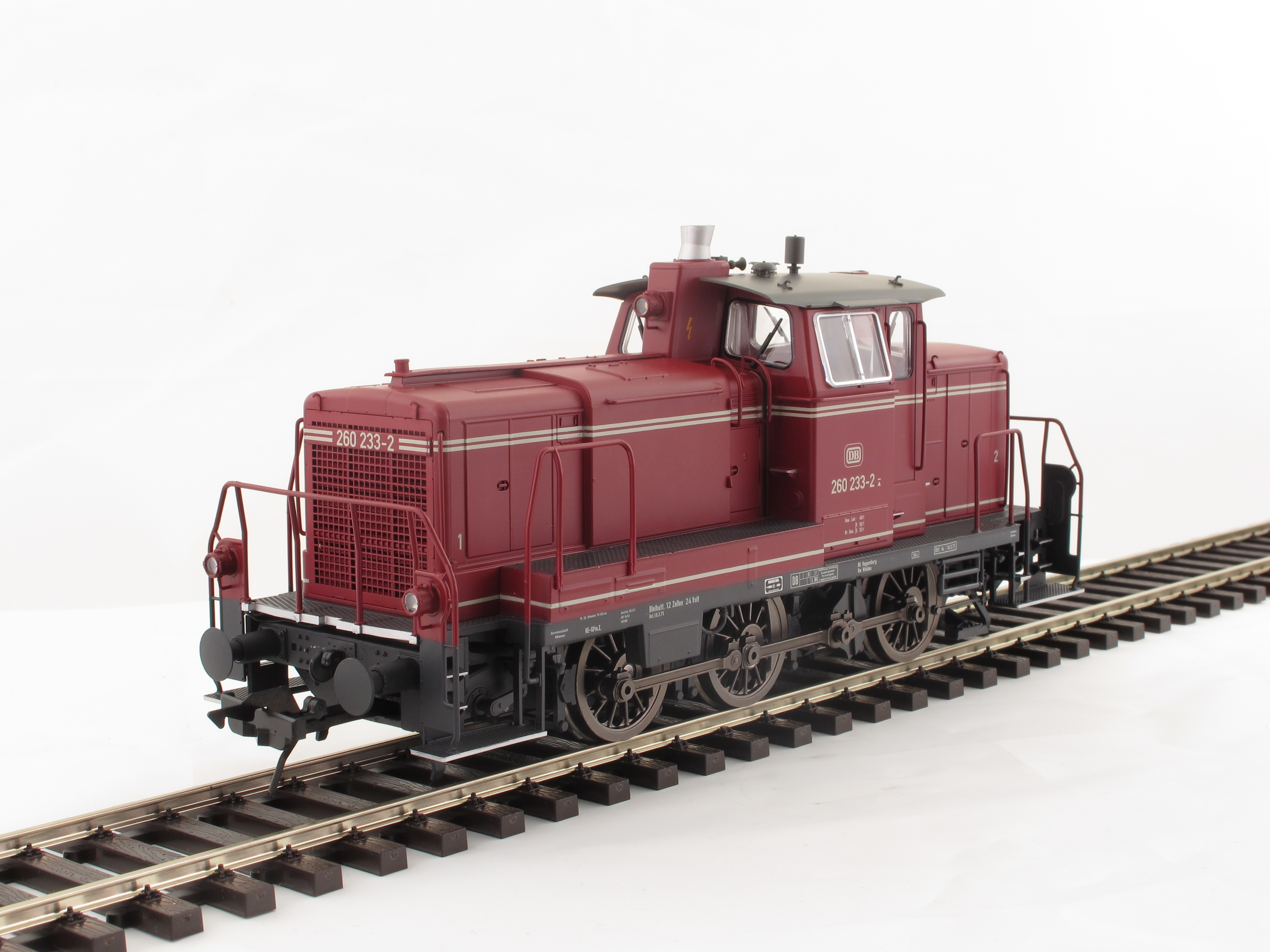 Lenz 40142-02 - Diesellok BR 260 233-2, DB, Epoche