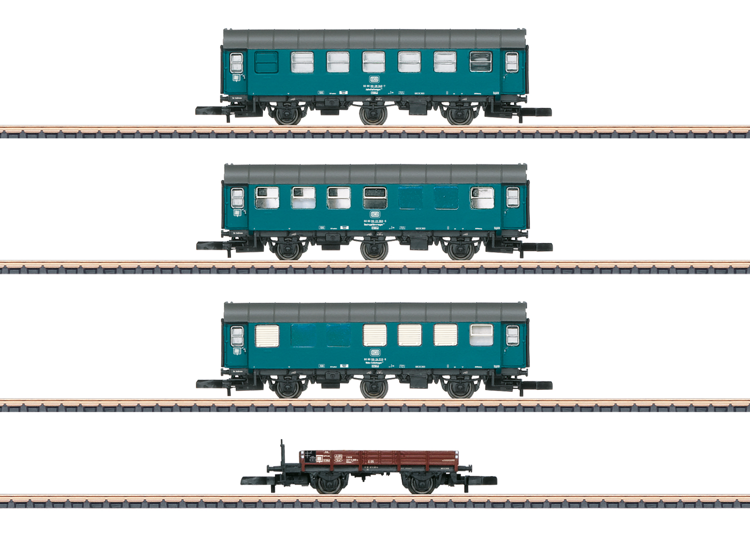 Märklin 87762 - Wagen-Set Bauzug DB