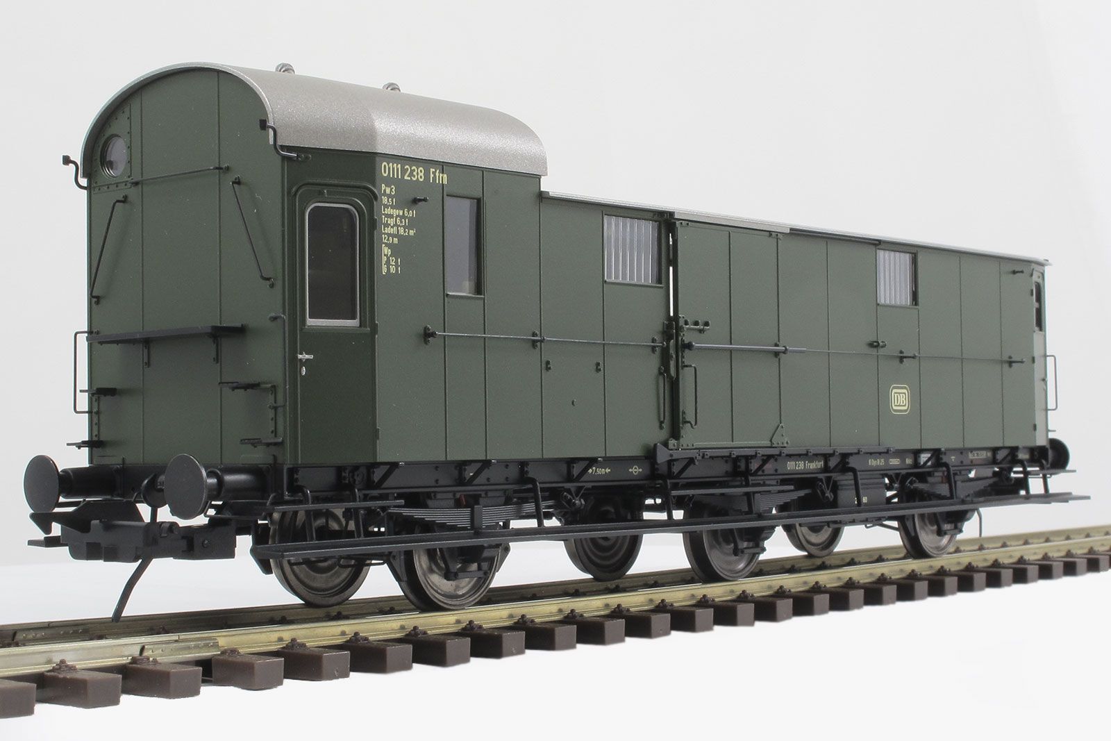 Lenz 41164-01 - Preuß. Gepäckwagen Pw3 Pr 11, DB,