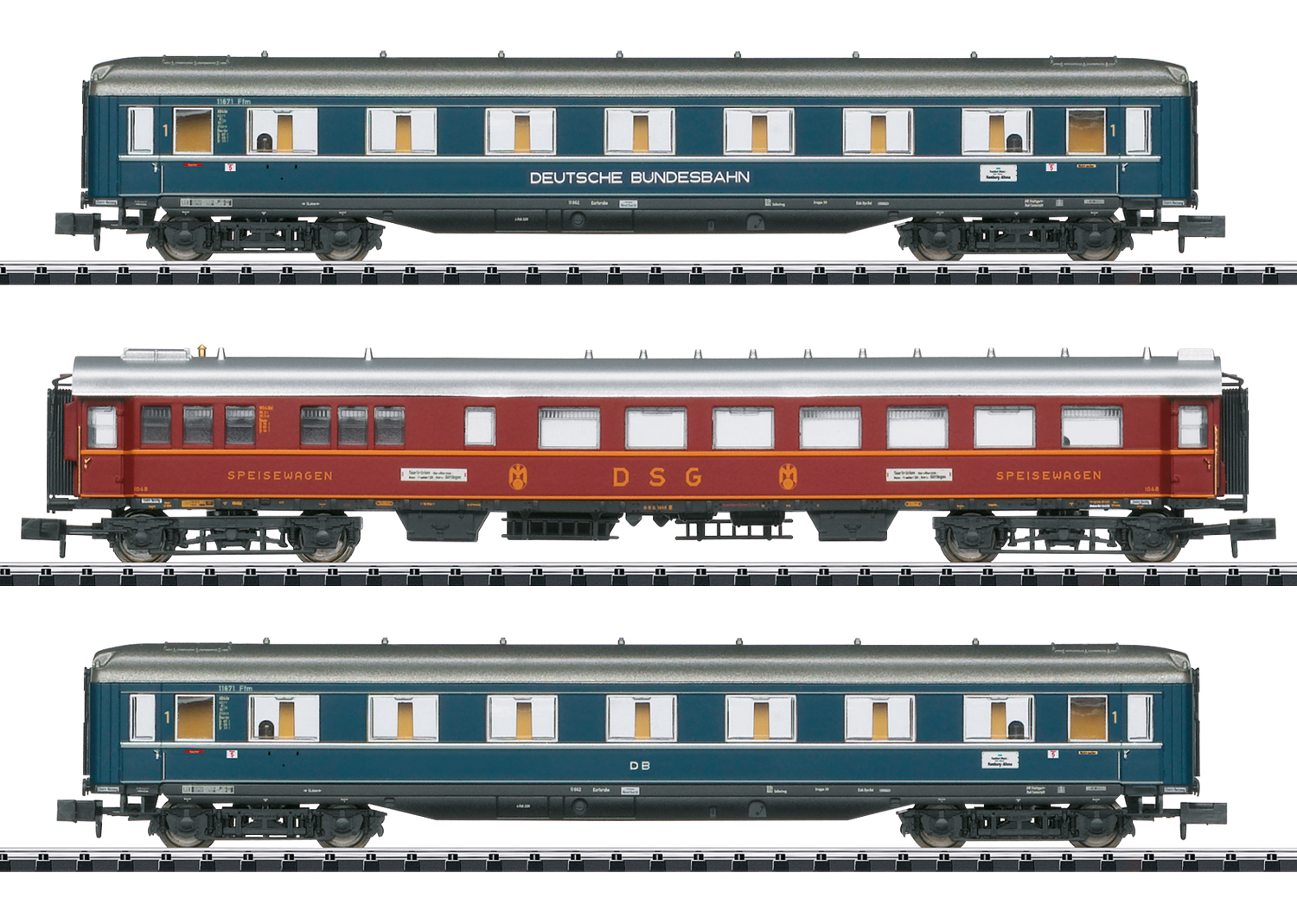 Trix 18259 - Personenwagen-Set F-Zug F 41