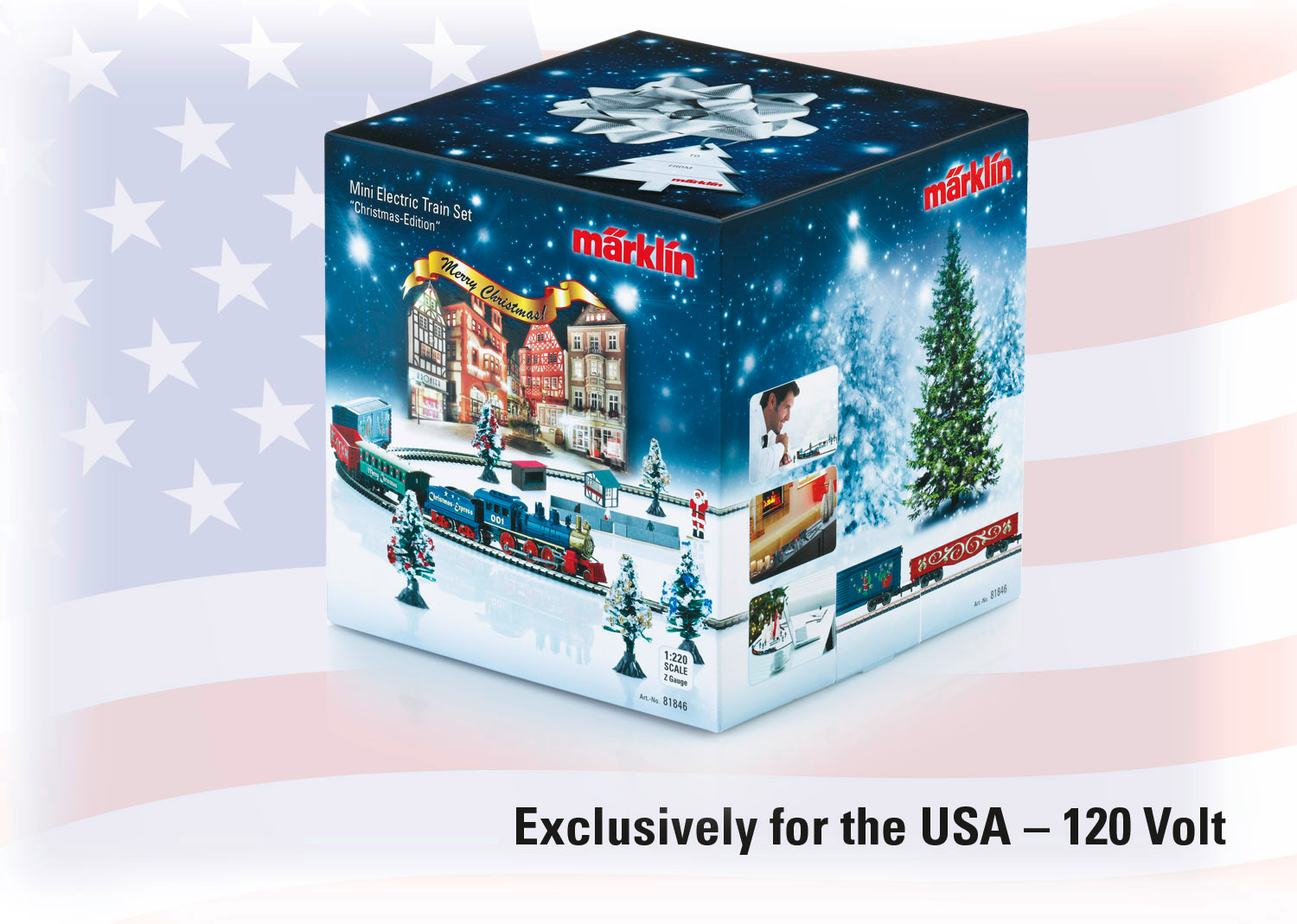 Märklin 81846 - Startset Weihnachtsmarkt USA