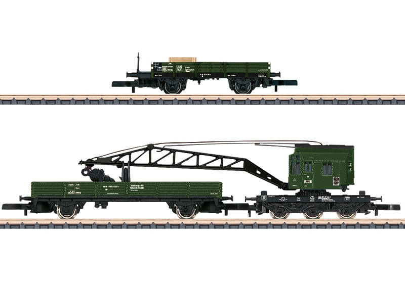 Märklin 86572 - Ergänzungsset Gleisbauzug DB