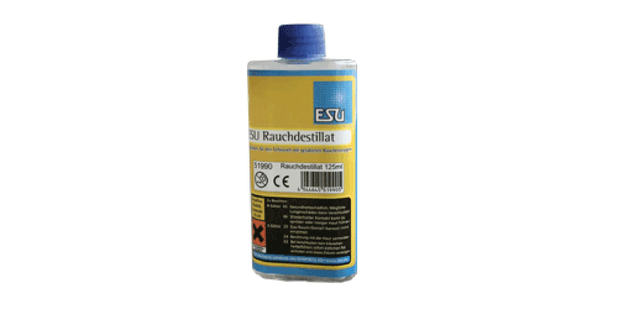 ESU 51990 - Dampf-Rauch Destillat 125 ml Flasche