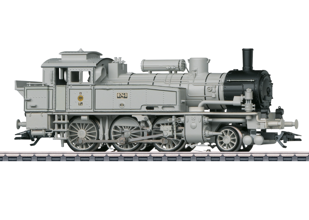 Märklin 36747 - Dampflok T12 Fotoanstrich