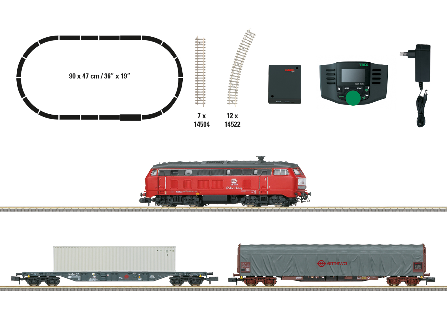 Trix 11161 - Startpackung Güterzug