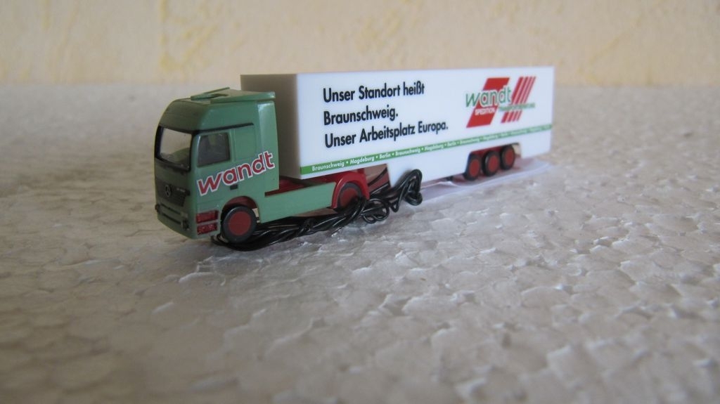 carlights Herpa Spedition "Wandt" LKW mit SMD Bele