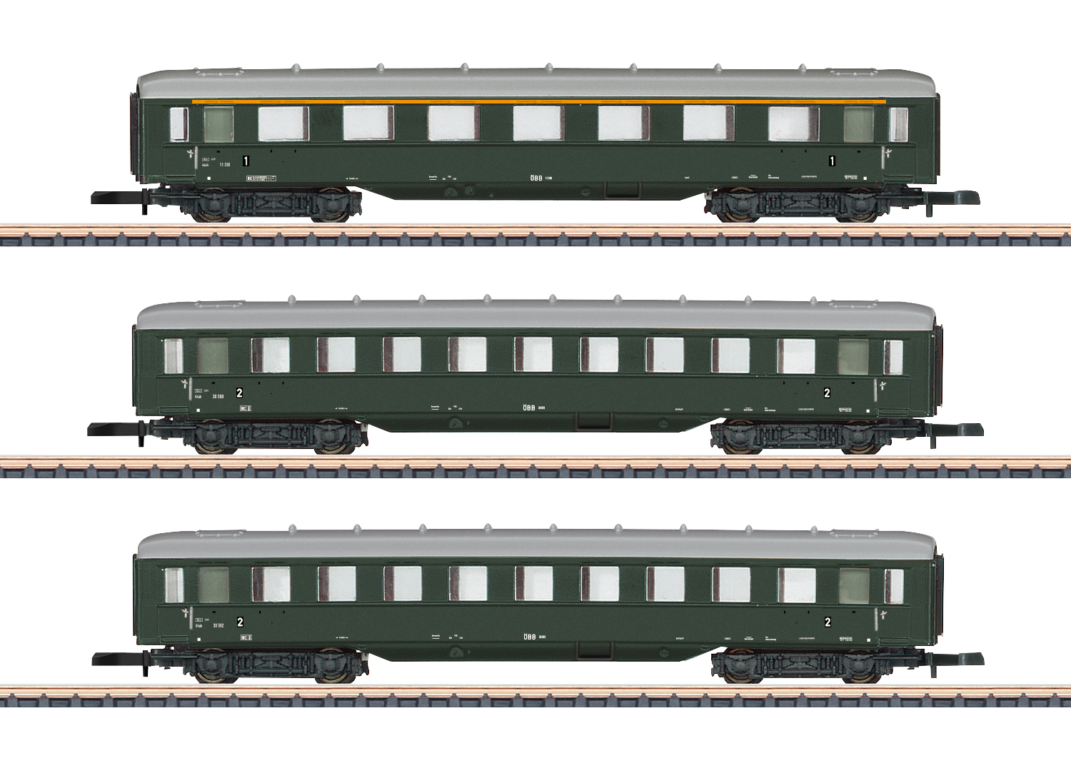 Märklin 87107 - Schürzenwagenet ÖBB