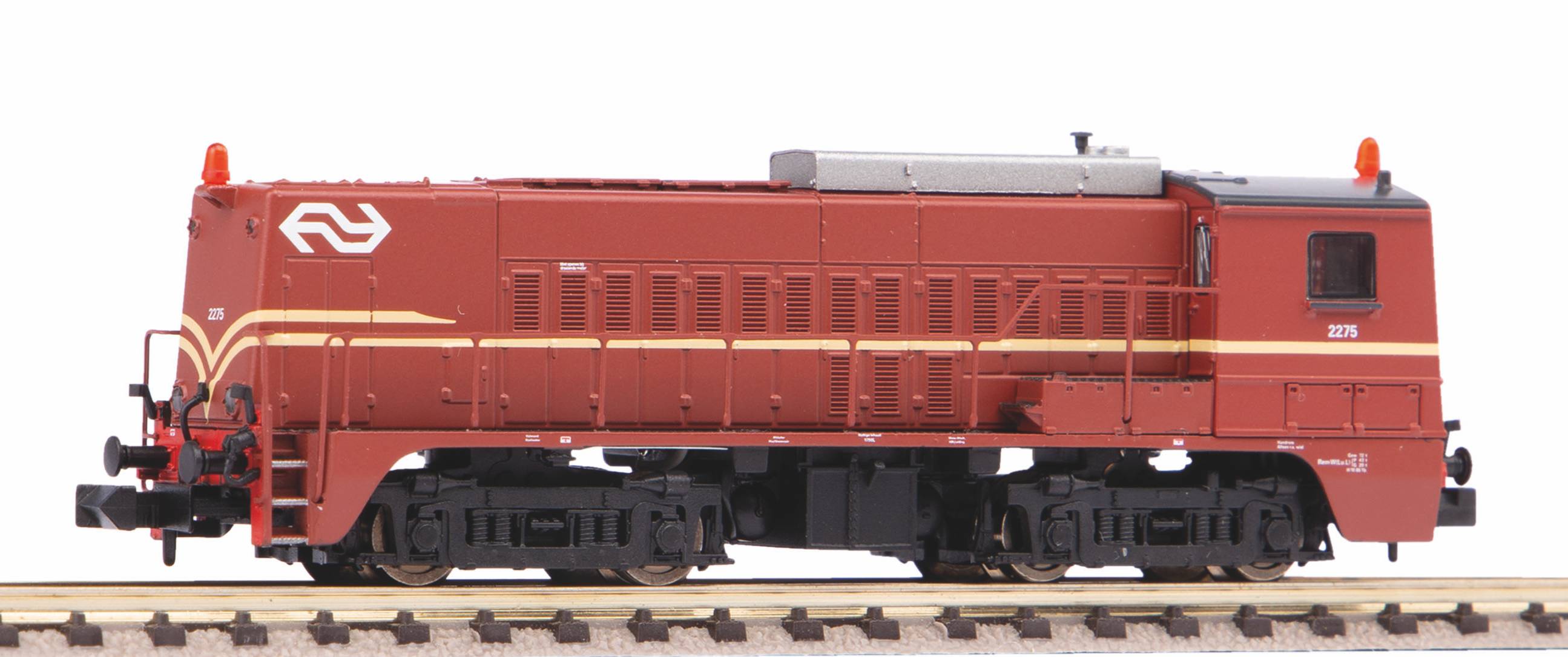 Piko 40445 - N-Diesellok 2275 rotbraun NS IV + DSS