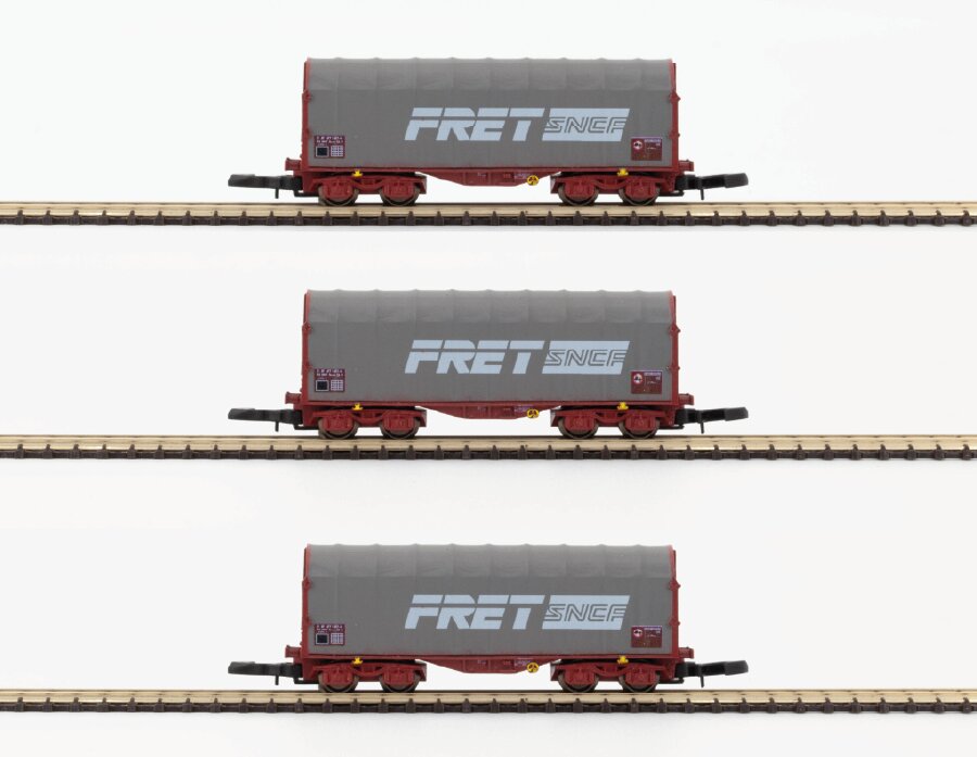 AZAR models W03-FR3 - 4-achsige Planenhaubenwagen