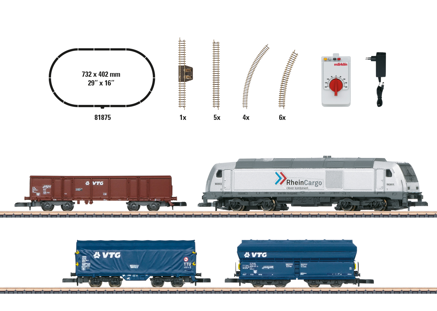 Märklin 81875 - Startset mod.Güterverkehr